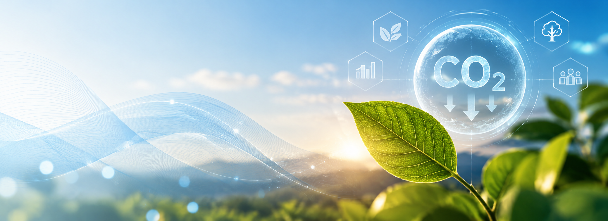Carbon reduction and environmental data visualization
