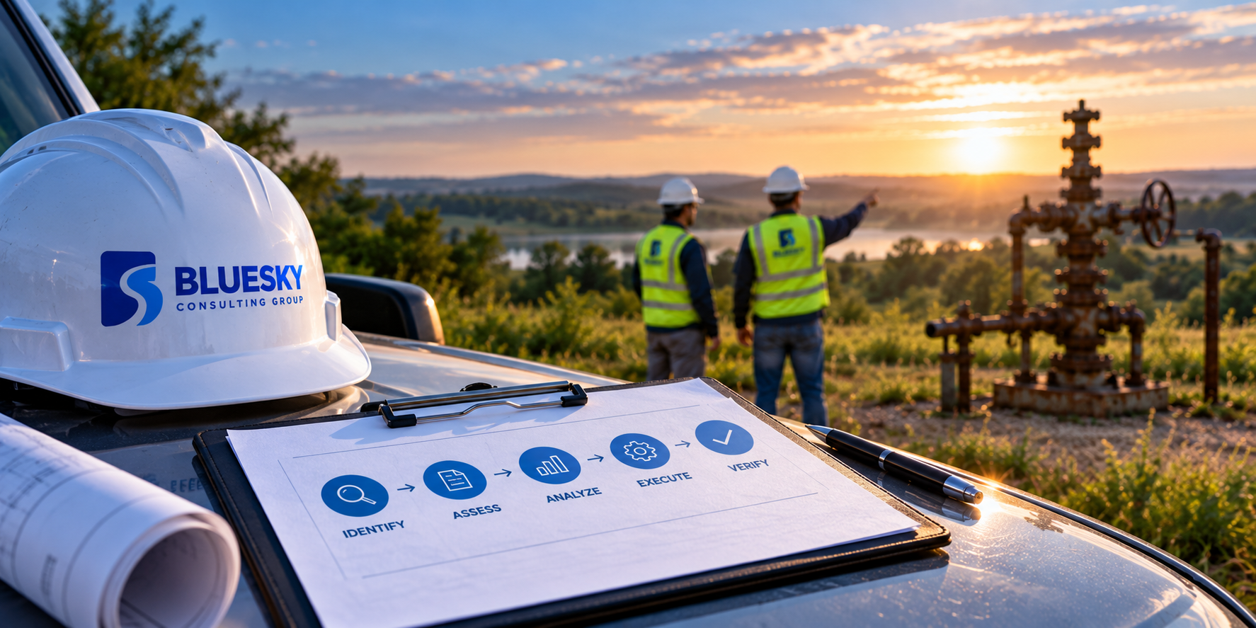 BlueSky project workflow from identification through verification