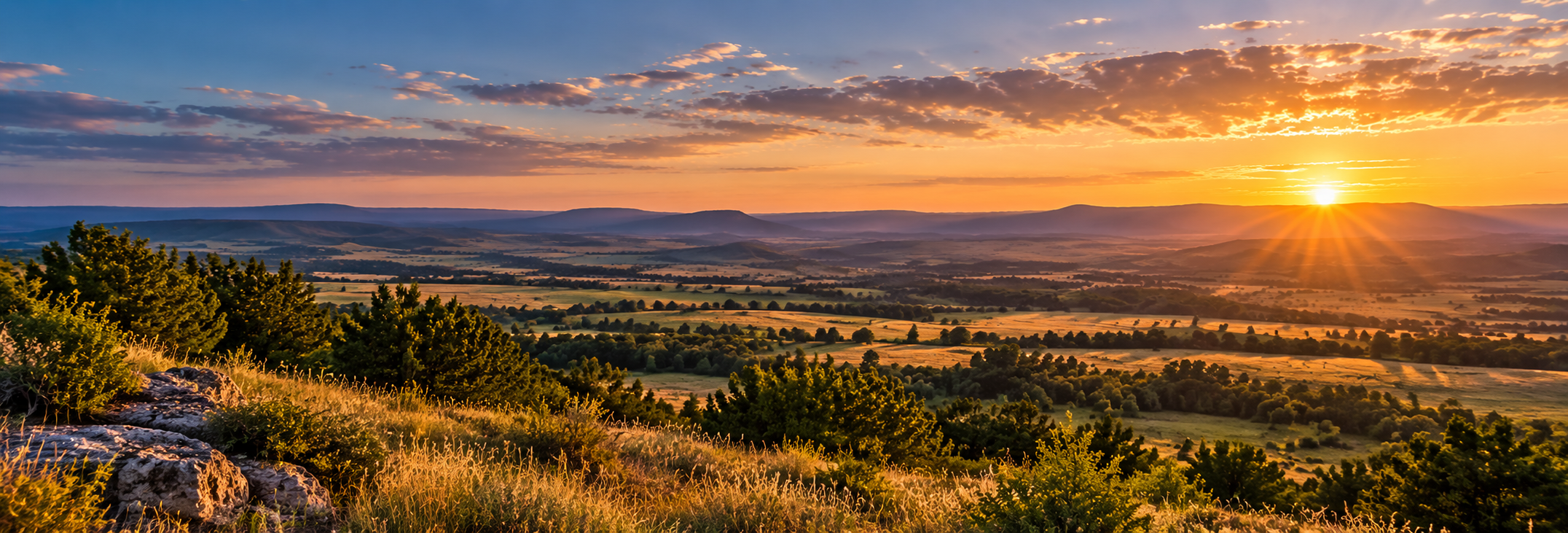 Wide Oklahoma project landscape